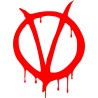 Stickers Vendetta logo