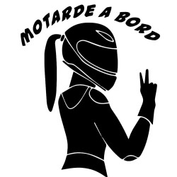 Motarde à bord