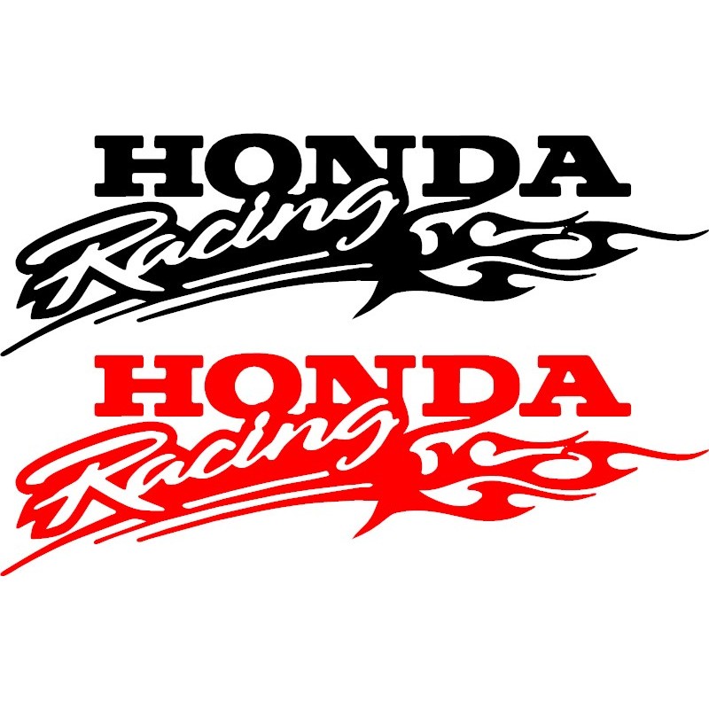 Stickers logo Honda Racing - 1