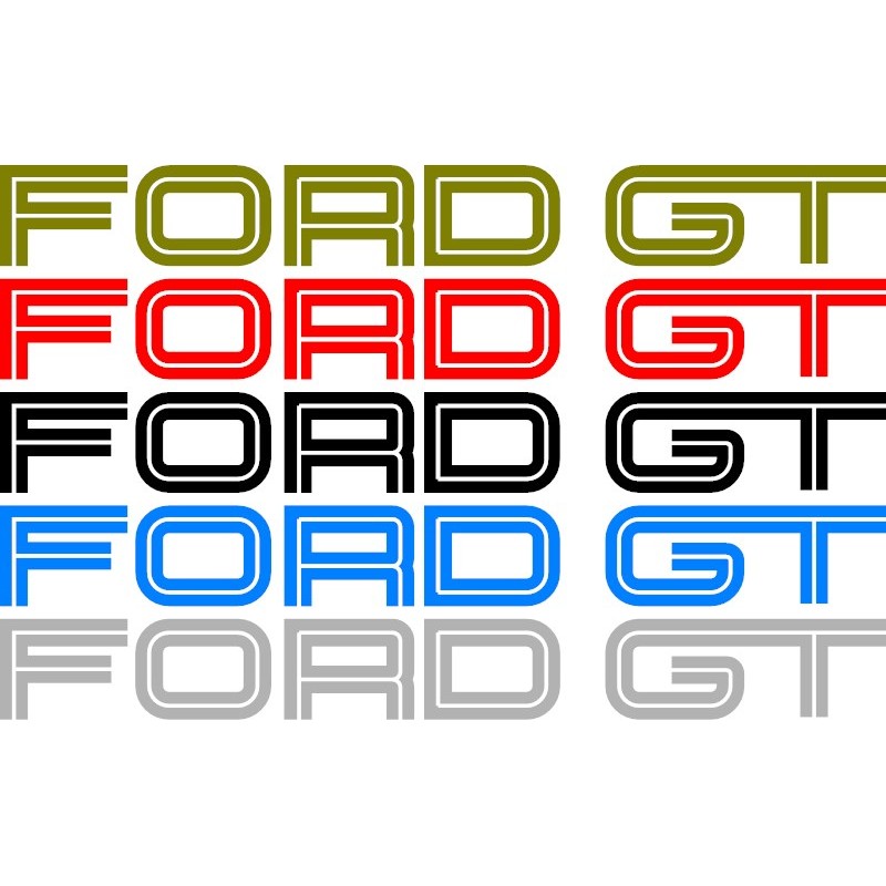 Stickers Ford  GT