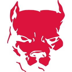 Stickers autocollant américain Pit Bull terrier