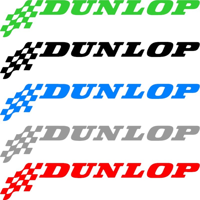 Stickers Autocollant logo Dunlop Model 1