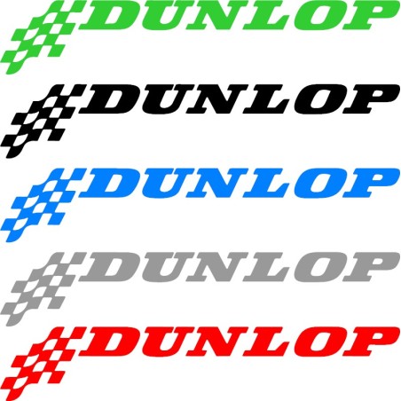 Stickers Autocollant logo Dunlop Model 1