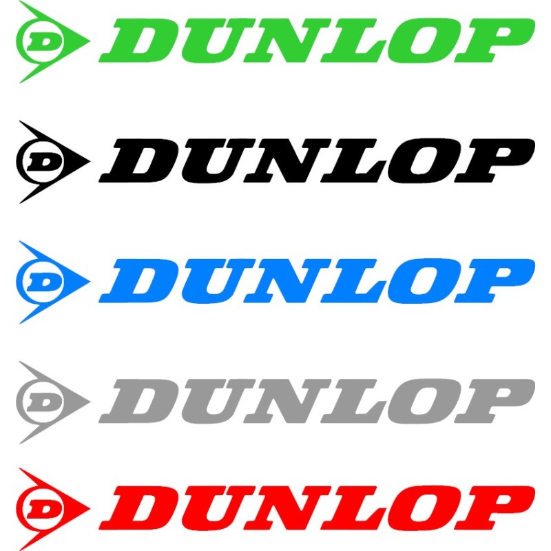 Stickers Autocollant logo Dunlop Model 2