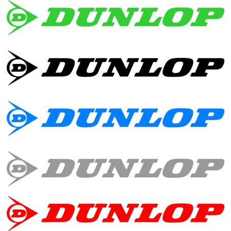 Stickers Autocollant logo Dunlop Model 2