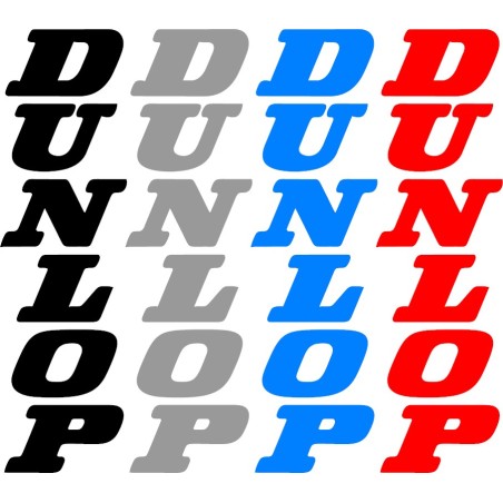 Stickers Autocollant logo Dunlop