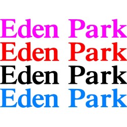 Stickers Autocollant logo Eden Park