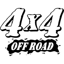 Stickers autocollant 4x4 OFF ROAD