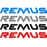 Stickers autocollant logo remus 1