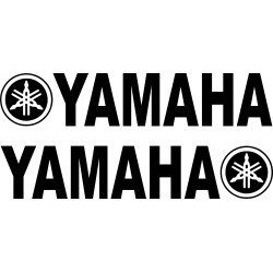 2 Stickers Logo Yamaha