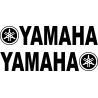 2 Stickers Logo Yamaha