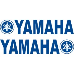 2 Stickers Logo Yamaha