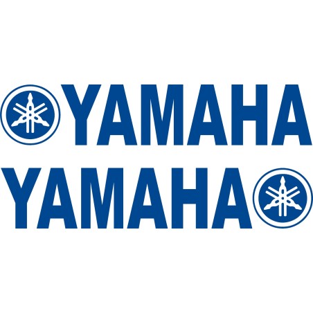 2 Stickers Logo Yamaha