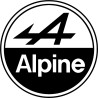 logo Alpine Stickers autocollant