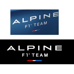 Stickers autocollant Alpine...