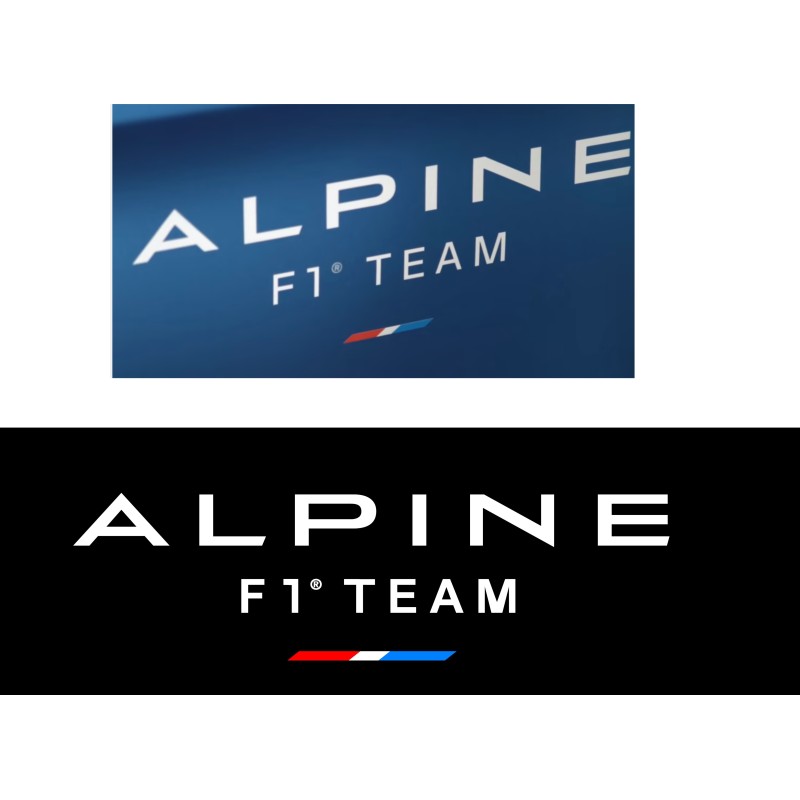 Stickers autocollant Alpine F1 Team