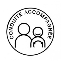 Autocollant Conduite Accompagnée