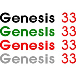 Stickers Genesis 33