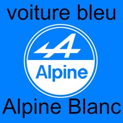 logo Alpine Stickers autocollant