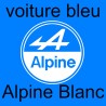 logo Alpine Stickers autocollant