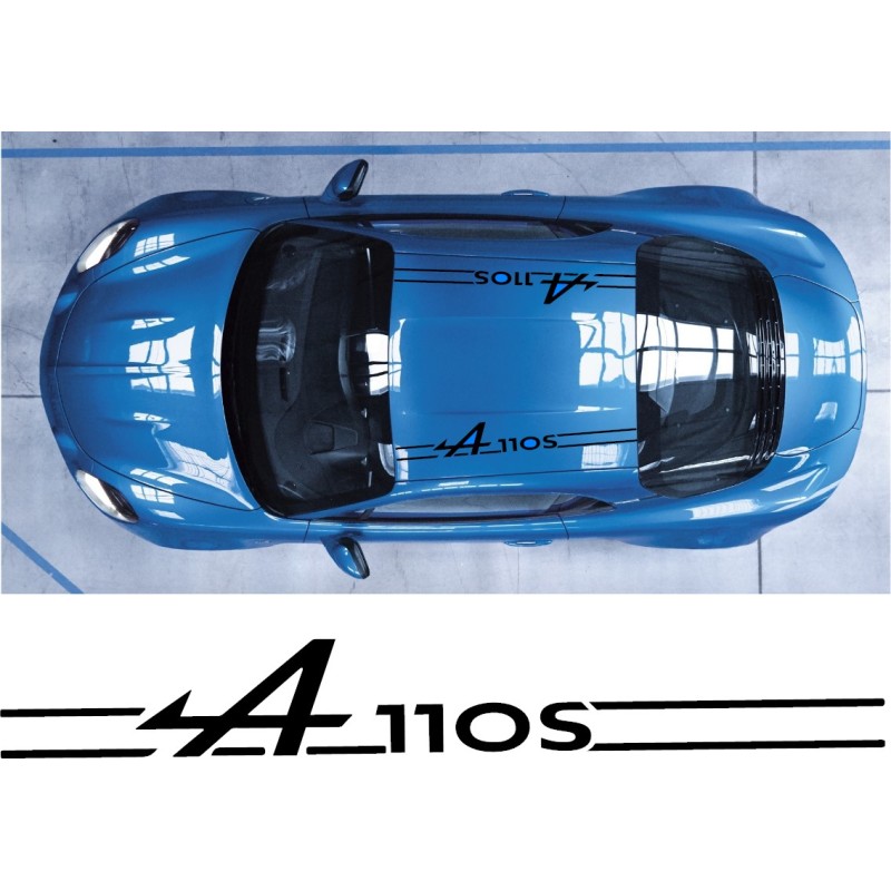 Stickers de toit Alpine  A 110 S