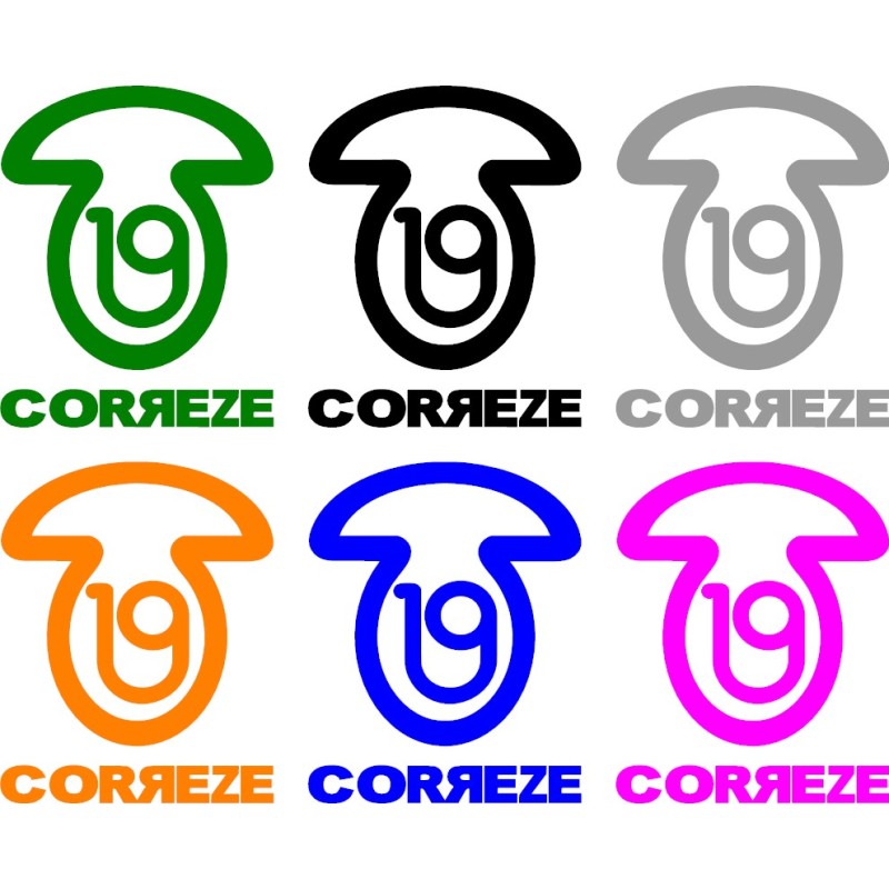 stickers logo champignon Corrèze 19