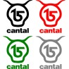 stickers logo Cantal 15