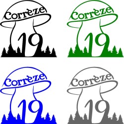 stickers logo champignon...