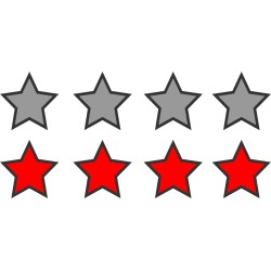 Stickers autocollant Autostar Etoile Passion