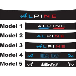 Bandeau pare soleil Alpine