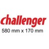 Stickers Challenger 58x17 cm